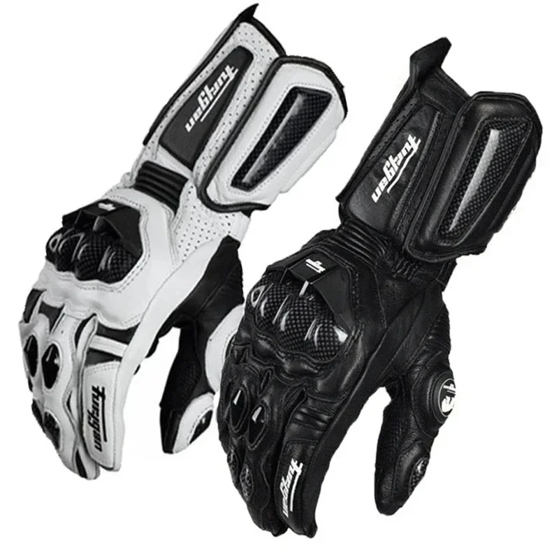 Horse Riding Glove - قفازات رجالية من الجلد الأصلي للدراجات