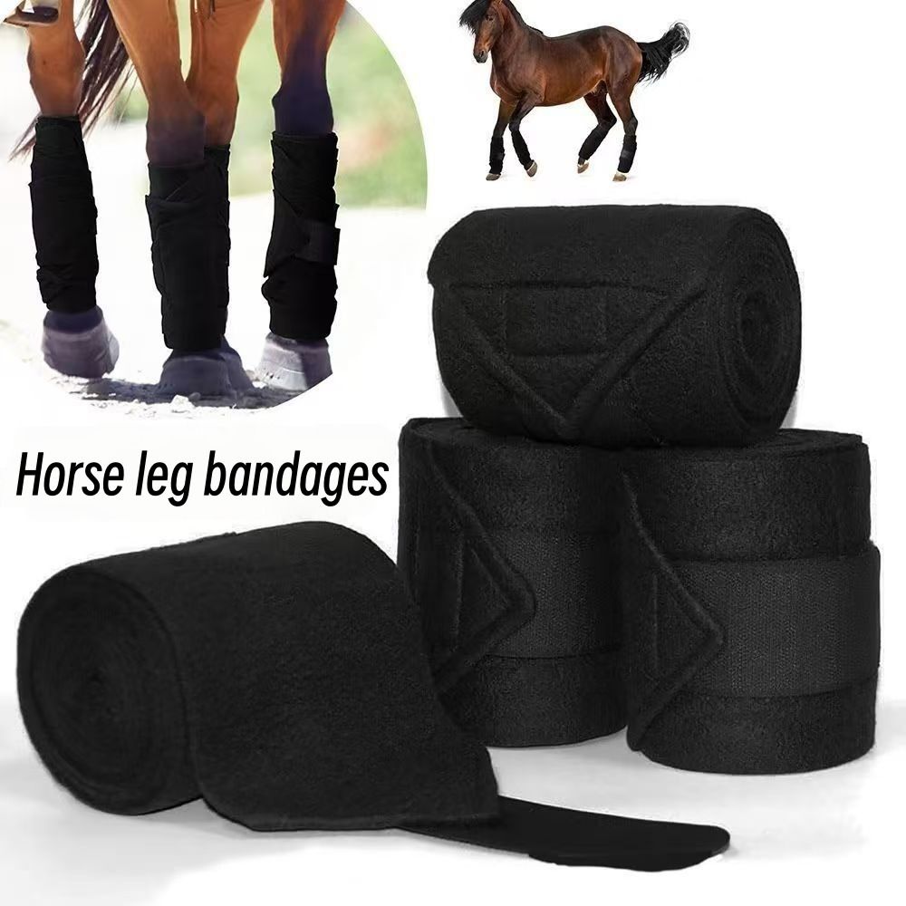 Grooming Kit Horse - مجموعة من 2/4 قطع من ضمادات