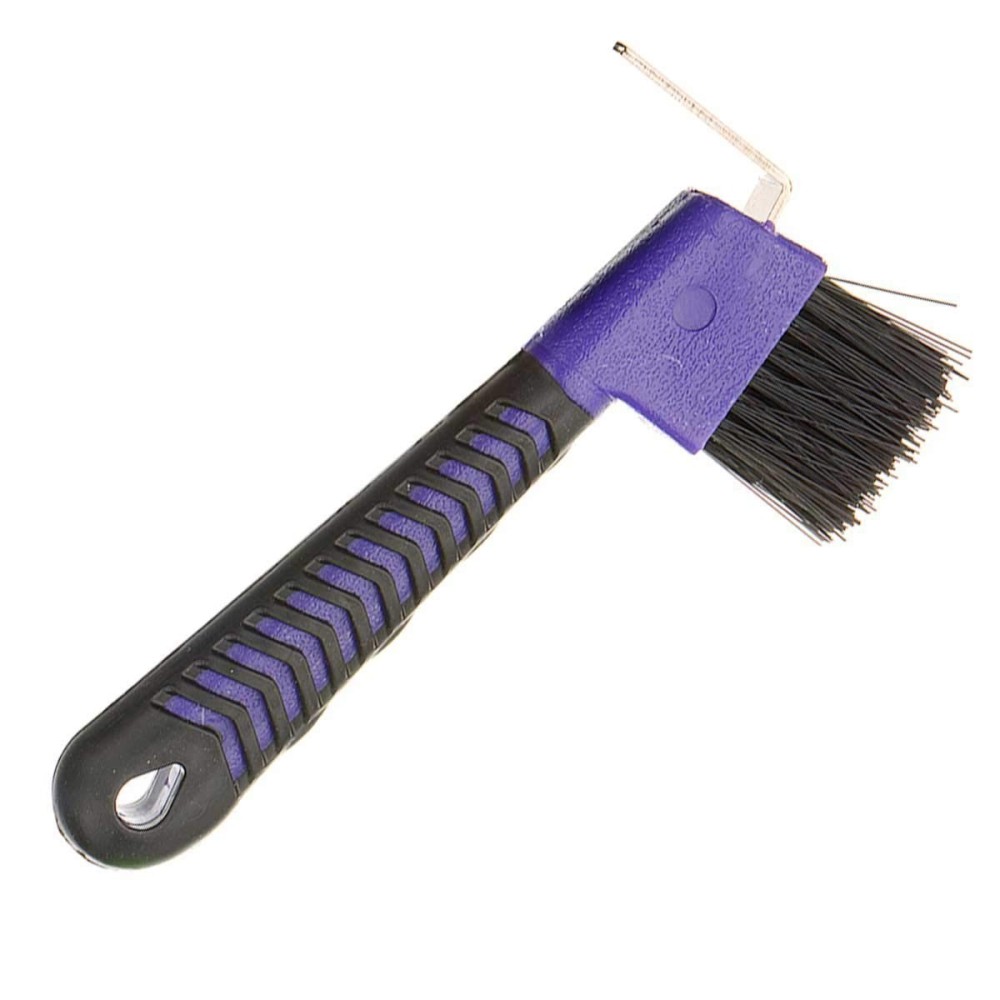Grooming Kit Horse - فرشاة تنظيف حوافر الخيول بمقبض مطاطي