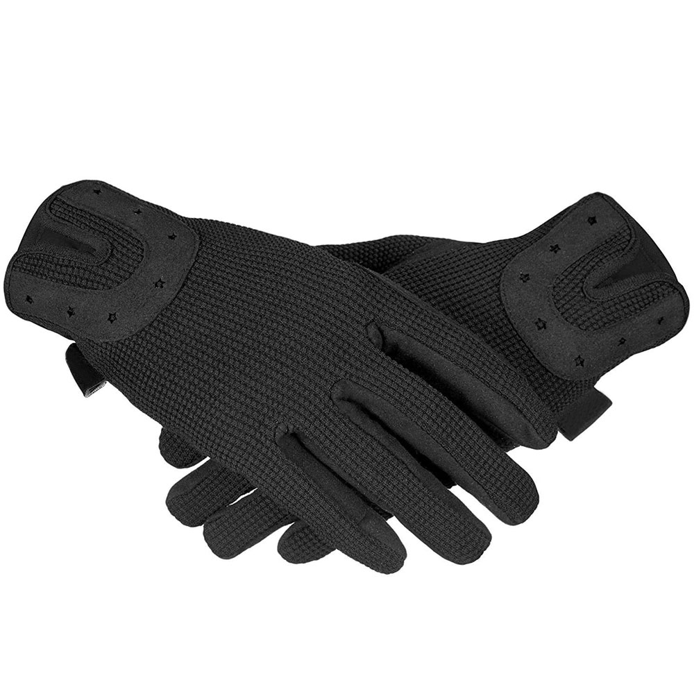 Horse Riding Glove - قفازات ركوب الخيل الجلدية الغربية الجديدة