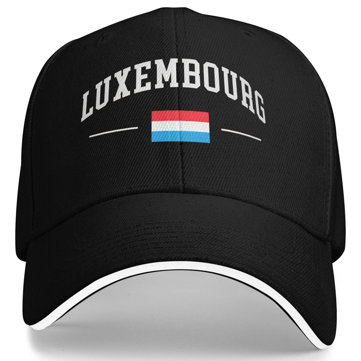 Outdoor Sport Luxembourg - قبعة بيسبول كاجوال بعلم لوكسمبورغ، قبعة
