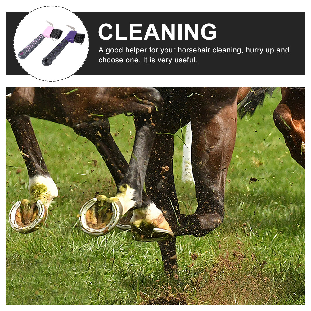 فرشاة تنظيف حوافر الخيل (قطعتا - مراجعة Brushing Boot Horse وسعره