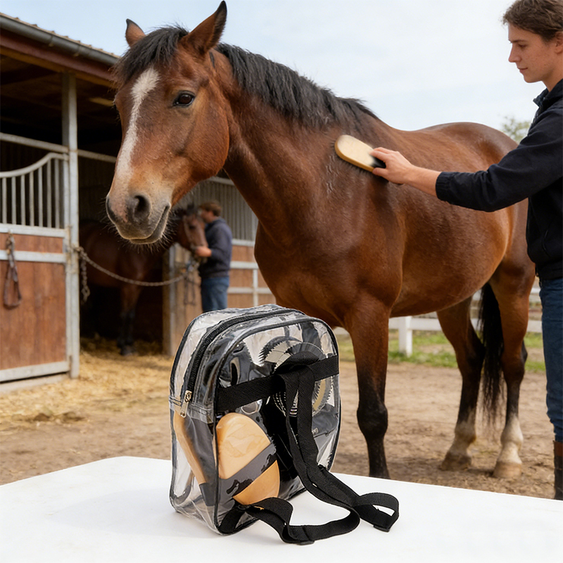 طقم تنظيف الخيول الاحترافي مكو - مراجعة Grooming Kit Horse وسعره