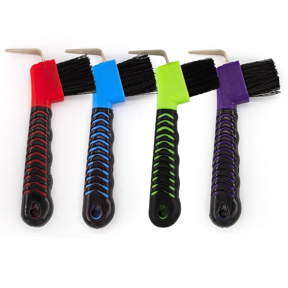 فرشاة تنظيف حوافر الخيول بمقبض - مراجعة Grooming Kit Horse وسعره
