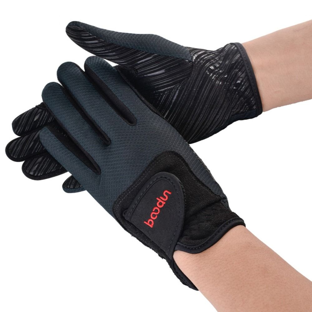 قفازات ركوب الخيل من جلد الغزا - مراجعة Horse Riding Glove وسعره
