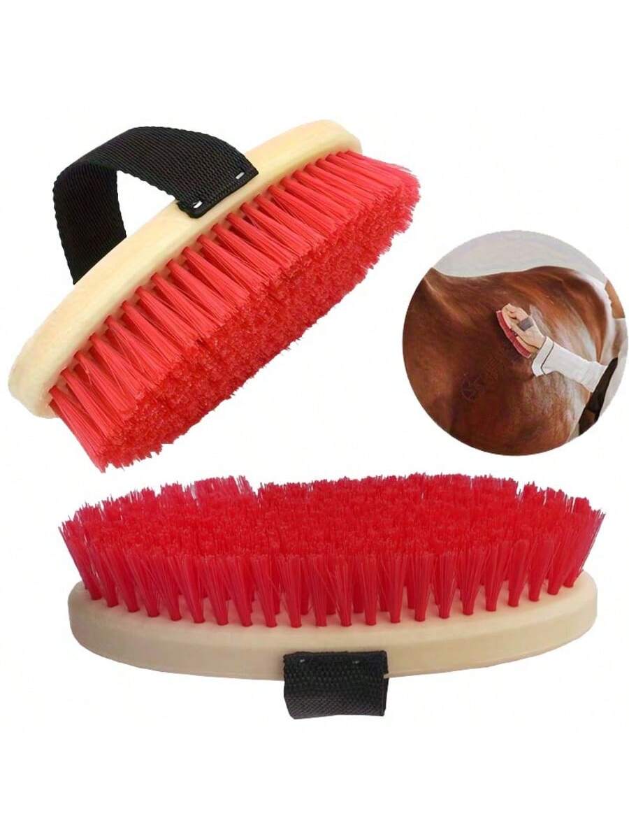 فرشاة تنظيف الخيول البيضاوية م - مراجعة Grooming Kit Horse وسعره