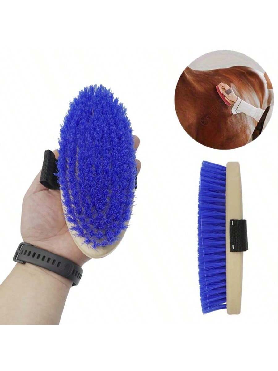 فرشاة تنظيف الخيول البيضاوية م - مراجعة Grooming Kit Horse وسعره