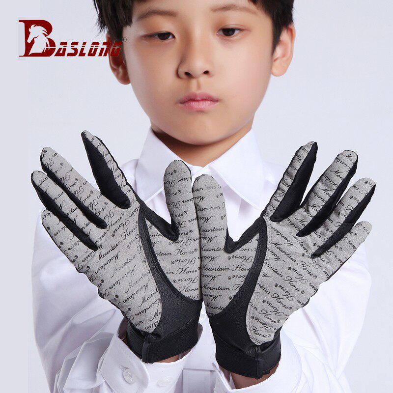 قفازات باسلونج للأطفال لركوب ا - مراجعة Horse Riding Glove وسعره
