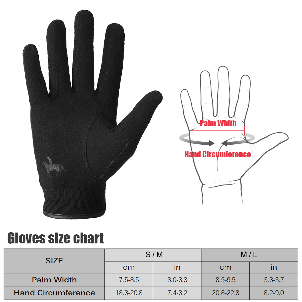 المهنية قفازات ركوب الخيل الفر - مراجعة Horse Riding Glove وسعره