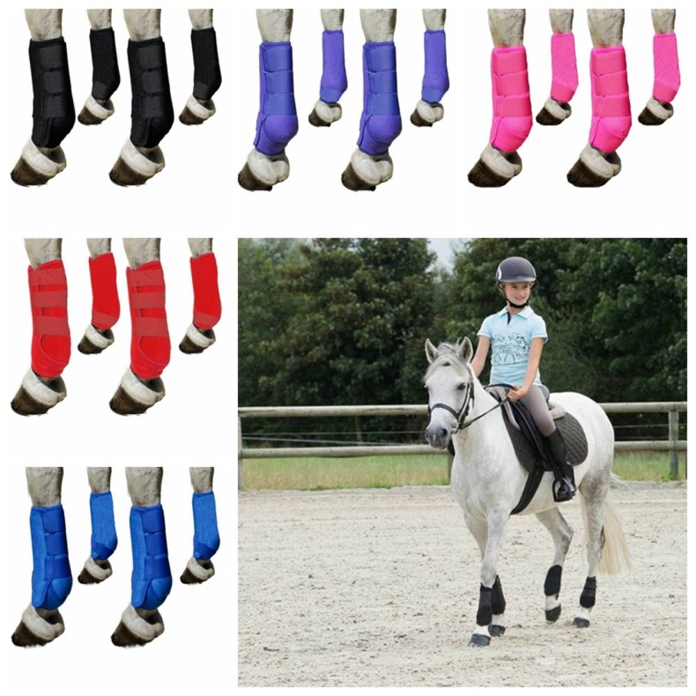 مجموعة من 4 قطع من أغطية رياضة - مراجعة Brushing Boot Horse وسعره