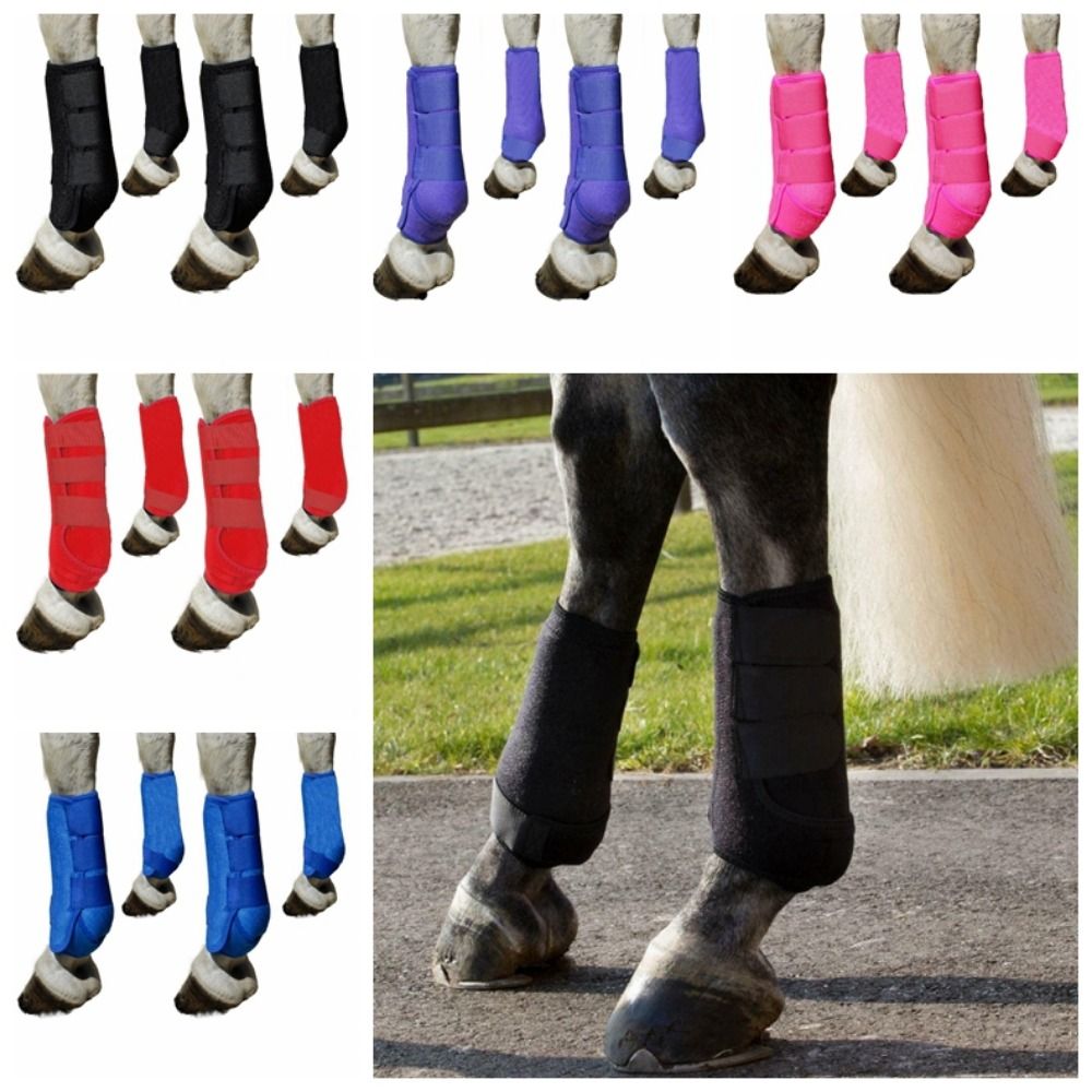 مجموعة من 4 قطع من أغطية رياضة - مراجعة Brushing Boot Horse وسعره