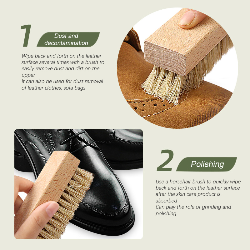 مجموعة فرش أحذية (1/4 قطعة) -  - مراجعة Brushing Boot Horse وسعره