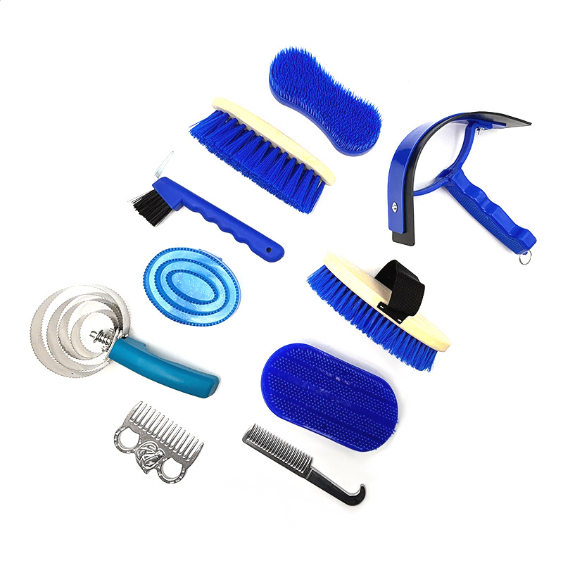 مجموعة تنظيف متكاملة، أدوات تن - مراجعة Grooming Kit Horse وسعره